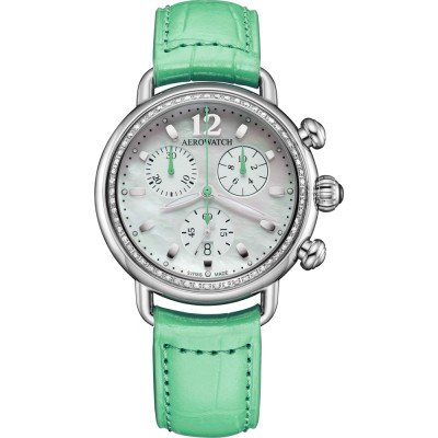 Montre Aerowatch Hommage 1910 81105-AA03-DIA Chronolady