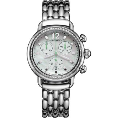 Montre Aerowatch Hommage 1910 81105-AA03-DIA-M Chronolady