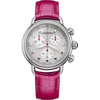 Montre Aerowatch Hommage 1910 81105-AA04-DIA Chronolady