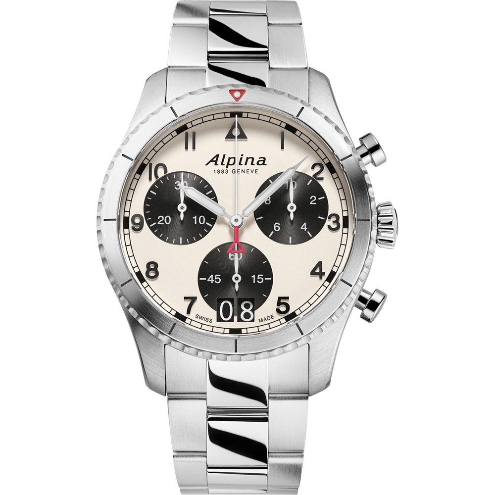 Montre Alpina AL-372WB4S26B Startimer Pilot