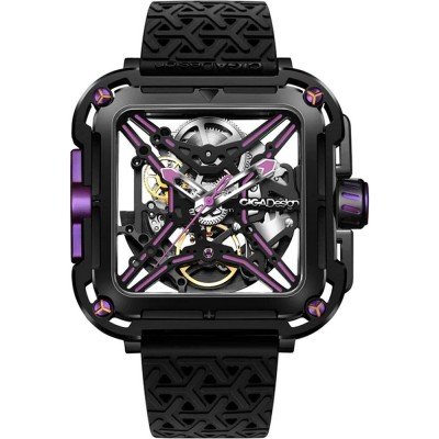 Montre CIGA Design X011-BLPL-W25BK X-Series Gorilla