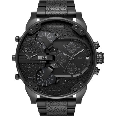 montre Diesel DZ7468 Mr. Daddy 2.0 - Black Reptilia