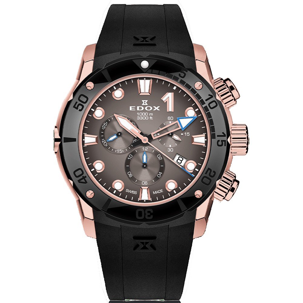 Montre Edox CO-1 10242-TINRCA-BRDR