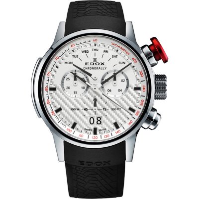 Montre Edox Chronorally 38001-TIN-AIN Chronorally-S