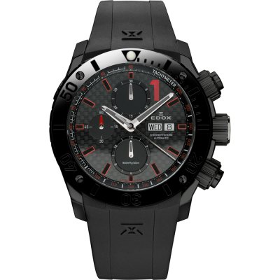 Montre Edox 01114-37N-NRO Class 1 Chronoffshore