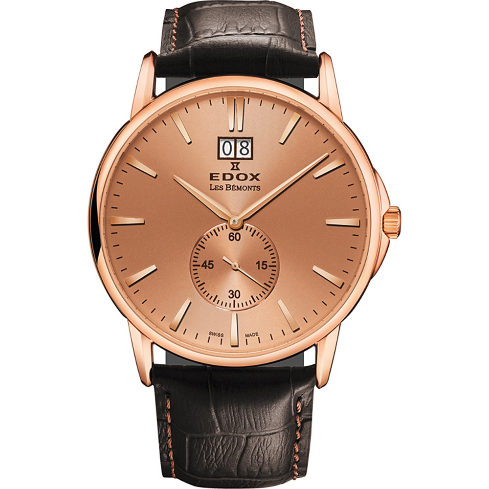 Montre Edox Les Bémonts 64012-37R-ROIR