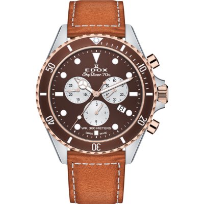 montre Edox Skydiver 10238-357RBRC-BRIA