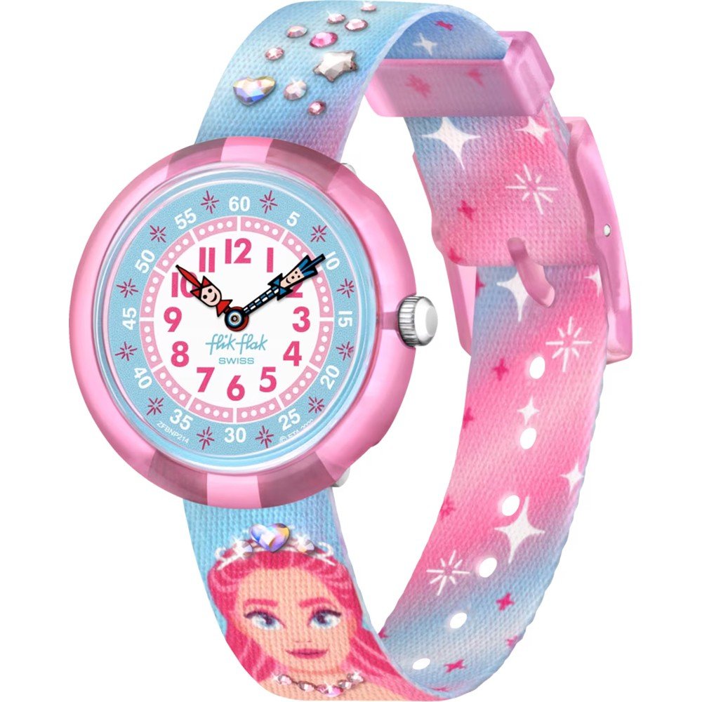 Montre Flik Flak 3+ Story Time FBNP214 Sparkle Kingdom