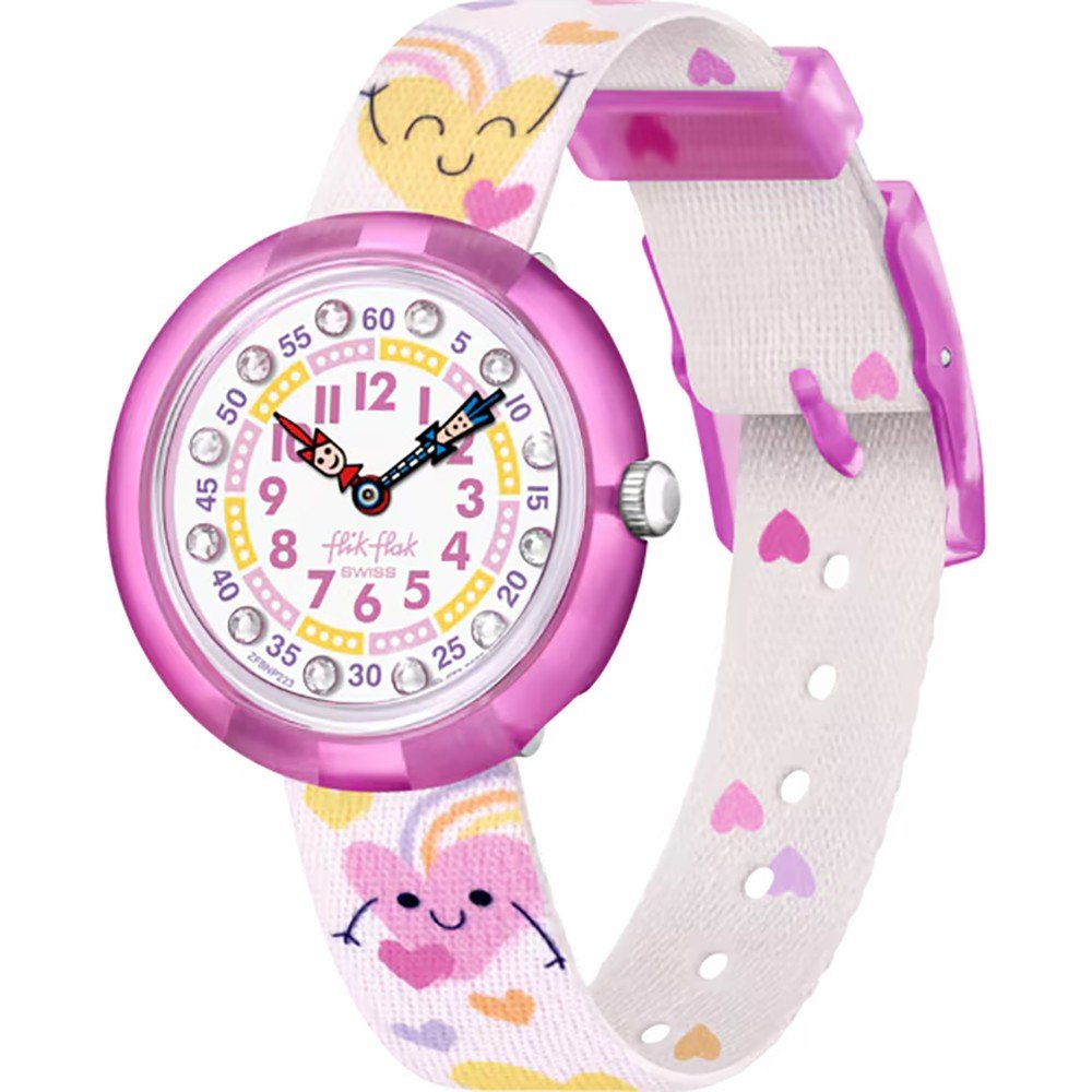 Montre Flik Flak 3+ Story Time FBNP223 Bouncing Hearts