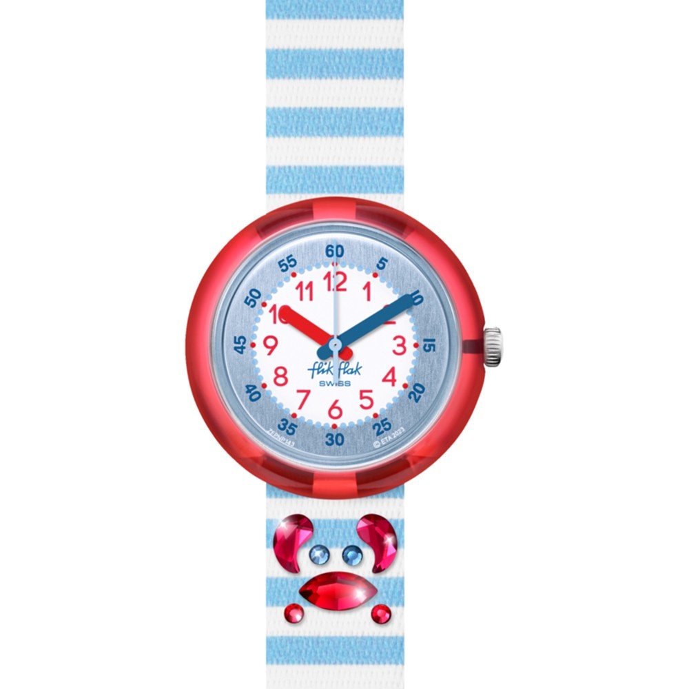 Montre Flik Flak 5+ Power Time FPNP143 Shining Crab