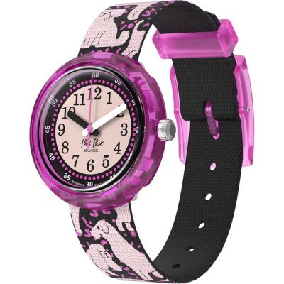 Montre Flik Flak 5+ Power Time FPNP163 Woof Woof Time