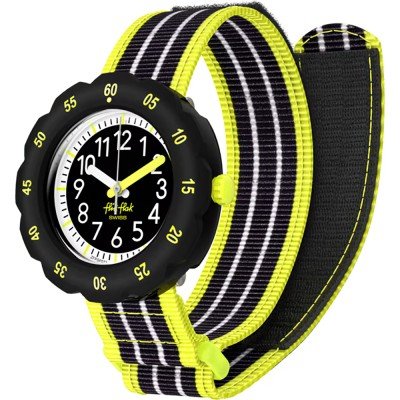 Montre Flik Flak 5+ Power Time FPSP073 Loop in neon