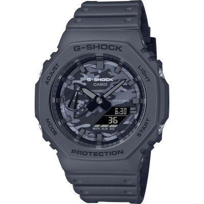 Montre G-Shock GA-2100CA-8A Dial Camo Utility