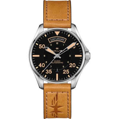 Montre Hamilton Khaki Aviation H64645531 Khaki Pilot