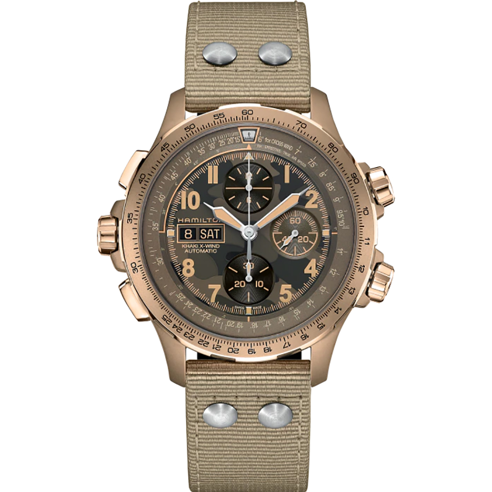 Montre Hamilton Aviation H77916920 Khaki Aviation X-Wind