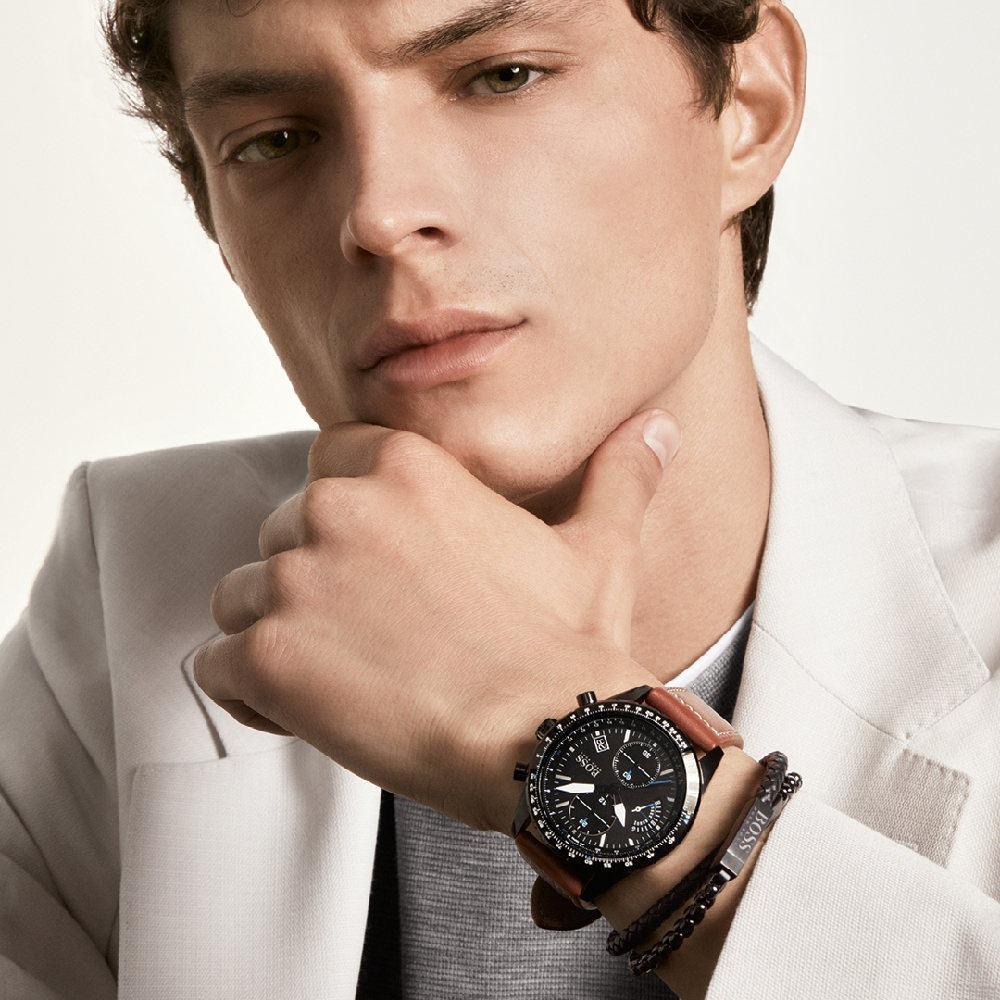 hugo boss oversized watch