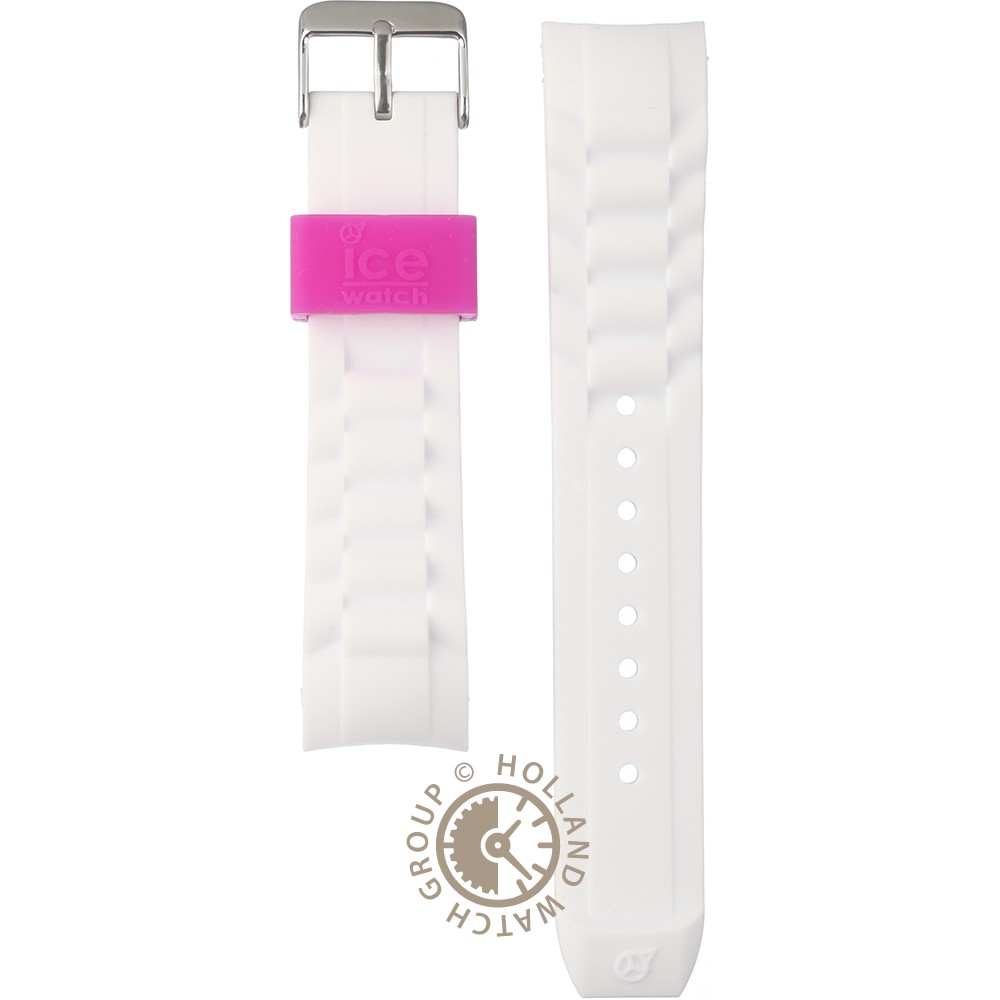 Bracelet Ice-Watch Straps 005065 SI.WV.U.S.11 ICE White