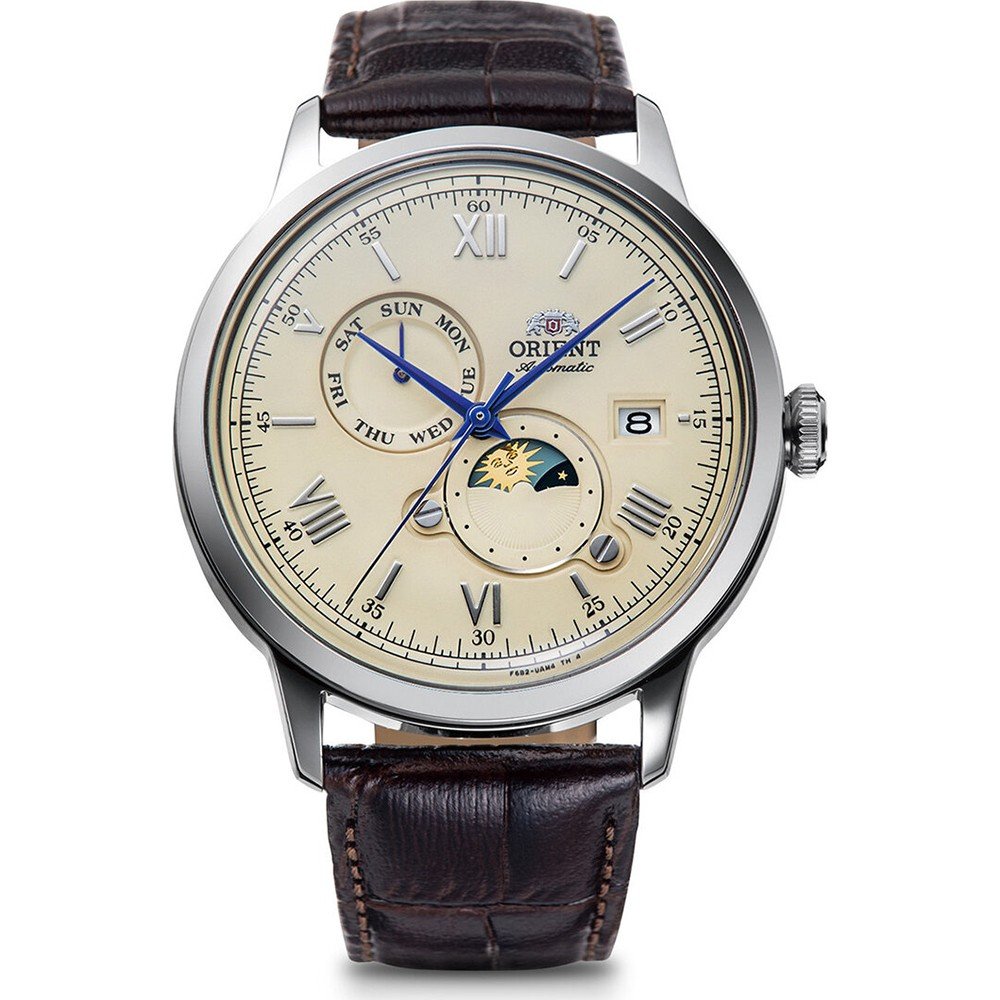 Montre Orient Bambino RA-AK0803Y10B Bambino Sun & Moon