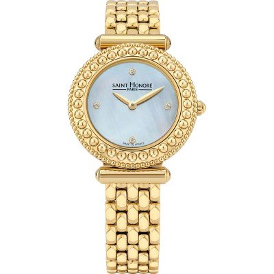 Montre saint honore 18k gold online electroplated