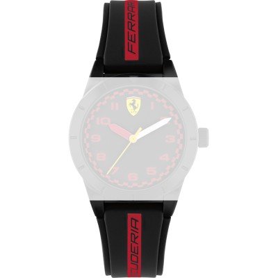 Bracelet Scuderia Ferrari 689300629 Red Rev