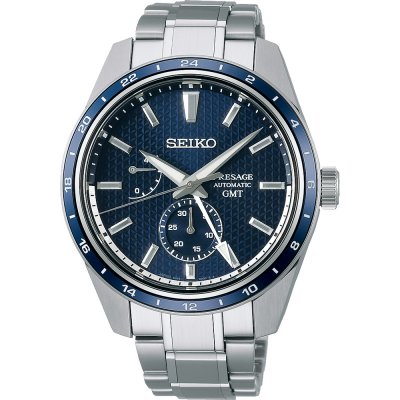 montre Seiko Presage SPB303J1 Presage Sharp Edged GMT