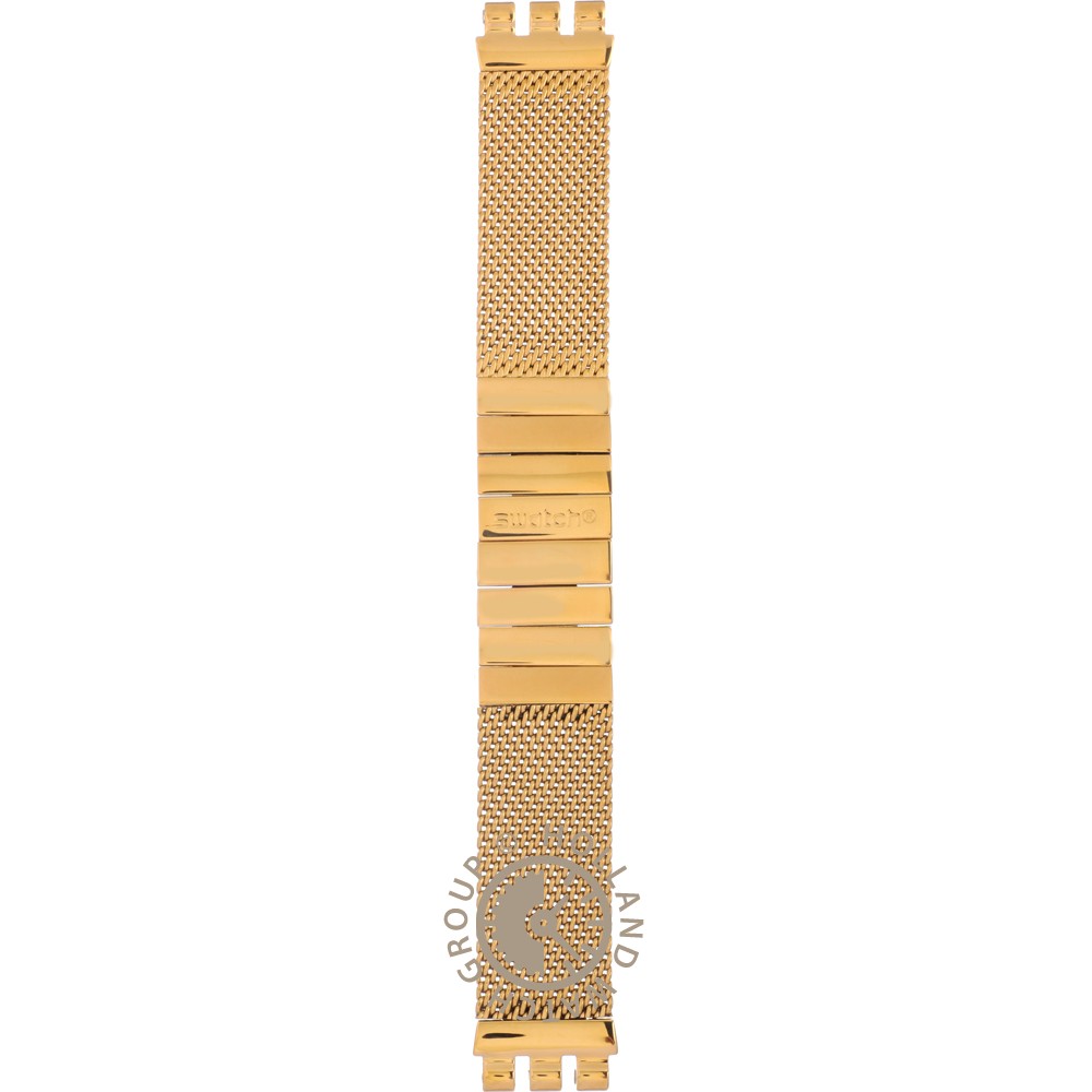 Bracelet Swatch Irony Chrono YC AYCG410GB YCG410G Golden Cover Small Revendeur officiel Montre.be