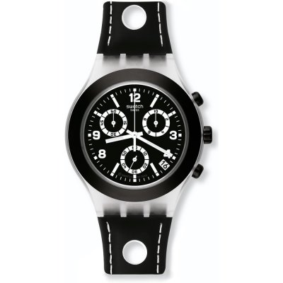 Montre Swatch Chrono SVCK4072 Black Cup