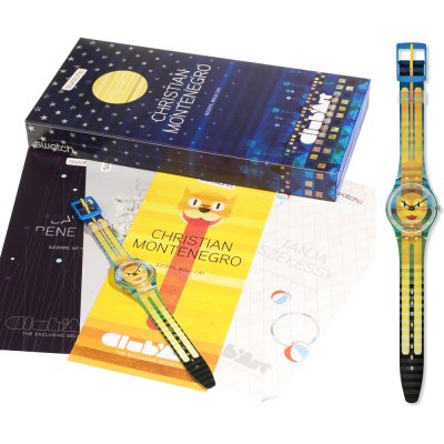 Montre Swatch Art Specials GZ207 Bold Cat