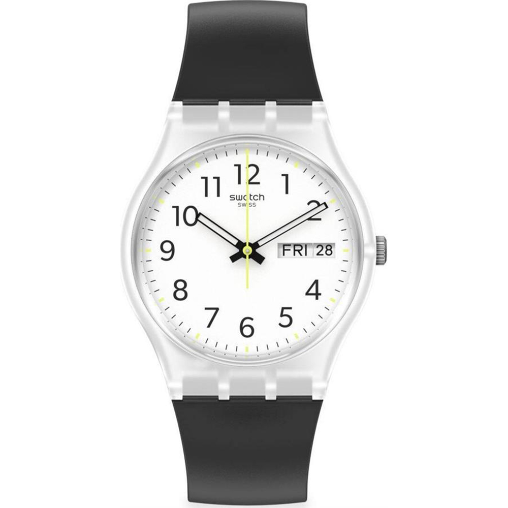 Montre Swatch Original Medium (34mm) GE726-S26 Rinse Repeat Black