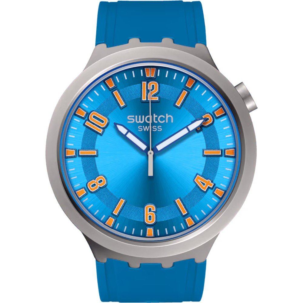 Montre Swatch Big Bold Irony SB07S115 Blue In The Works