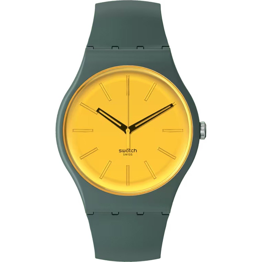 Montre Swatch Original Large (41mm) SO29G103 Gold in the garden