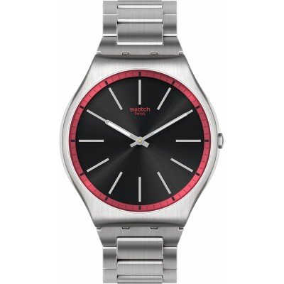 Montre Swatch New Skin Irony SS07S129G Red Graphite