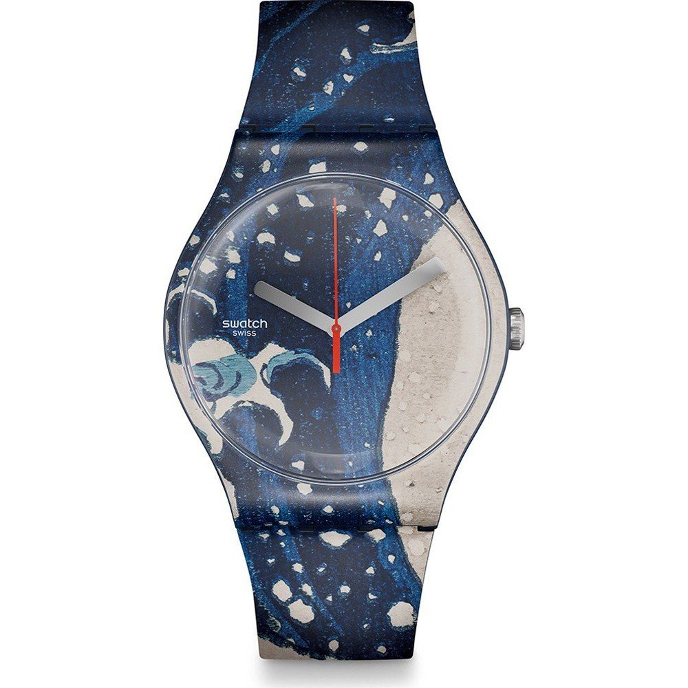 Montre Swatch Specials SUOZ351 Hokusai & Astrolabe X Swatch