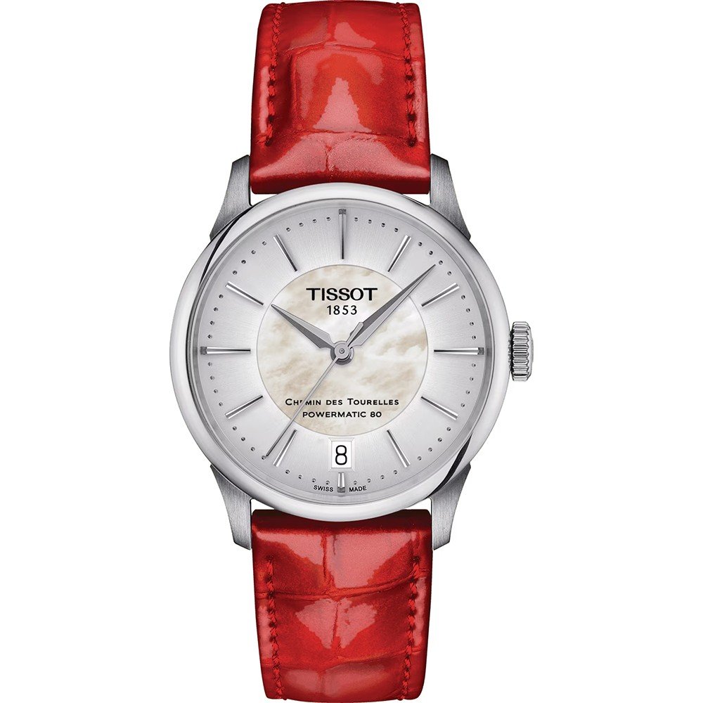 Montre tissot rouge hot sale